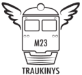 Traukinys Mile vanile M23 Logo