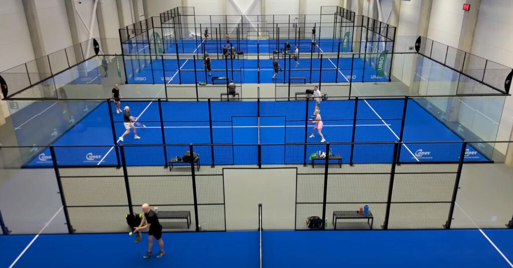 Padelio arenų bumą Lietuvoje akceleruoja ir lietuviškas IT sprendimas 1 „Go Padel arena „Go Padel nuotr